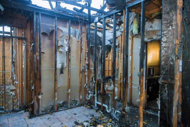 Professional Emergency Fire Cleanup technician working in North Druid Hills, GA